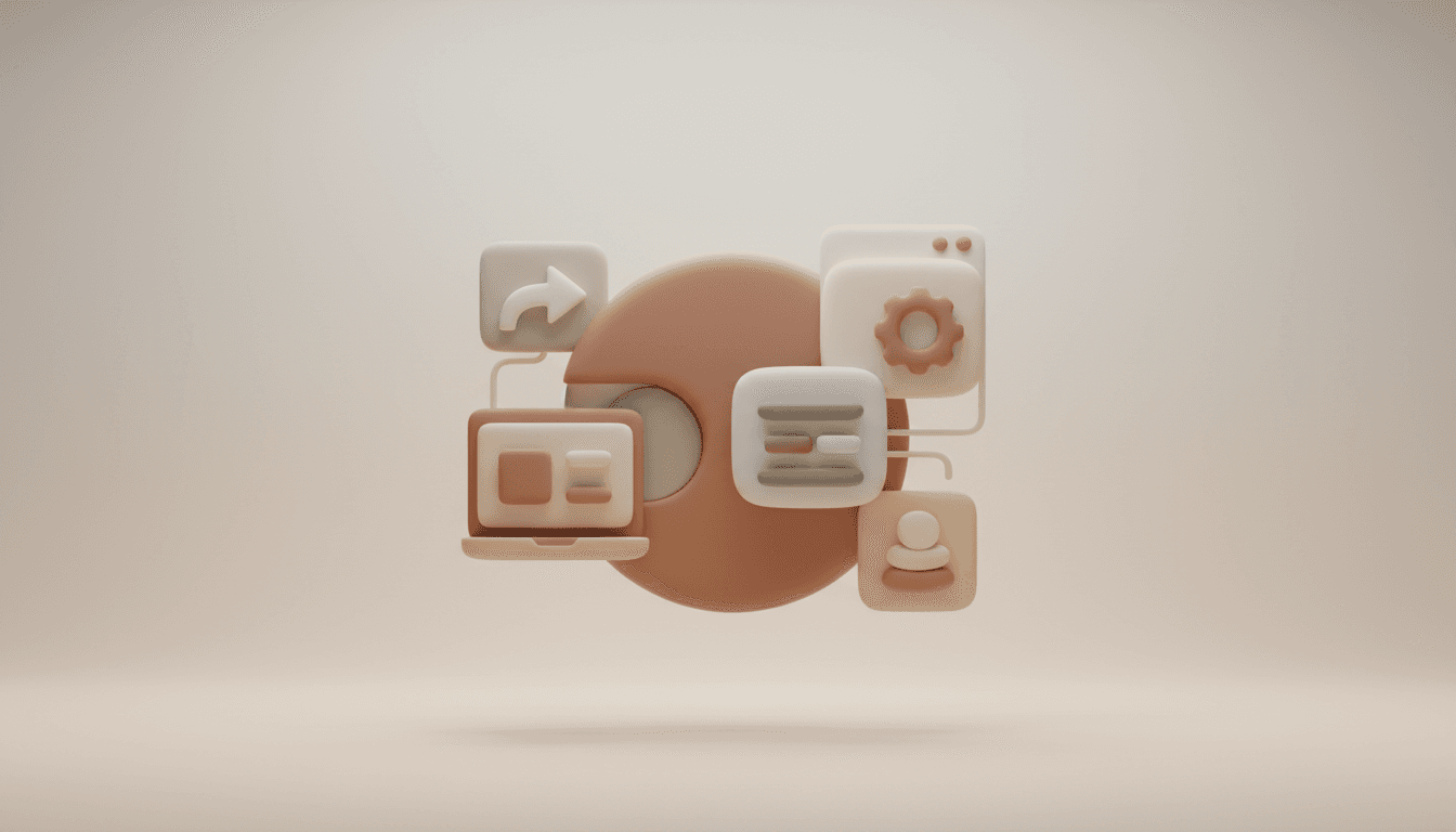 Abstract productivity workflow with connected tools