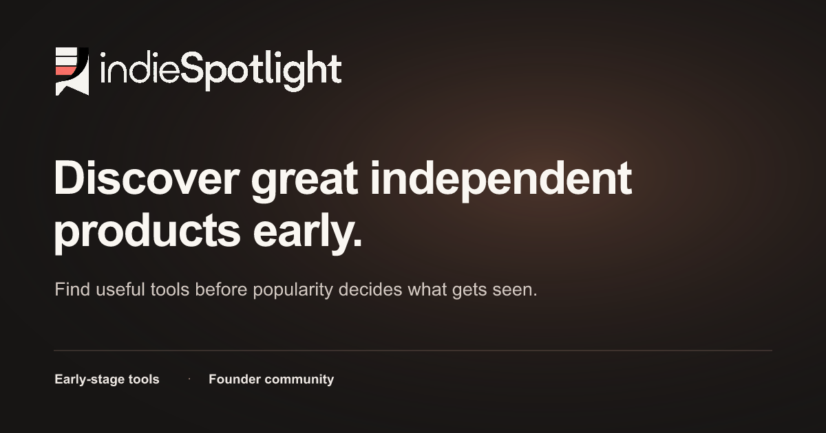 indieSpotlight social preview